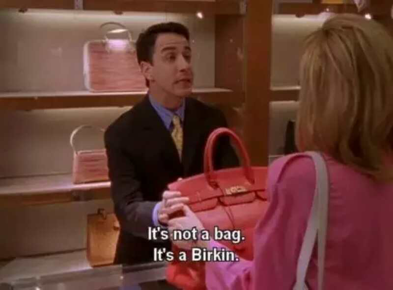 it's not a bag it's a birkin